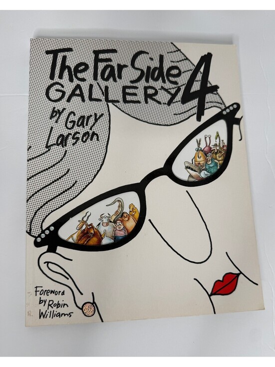 Other - The Far Side Gallery 4 Gary Larson 1993 Robin Williams Foreword Cartoon Book
